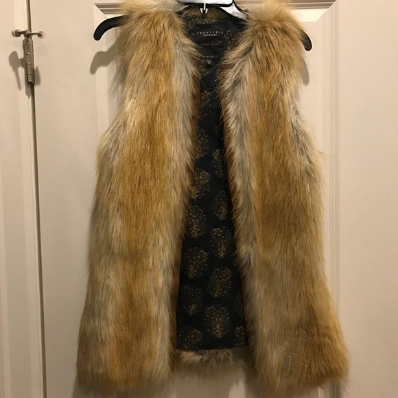 Sanctuary Jackets & Blazers - Sanctuary Faux Fur Vest XS Nordstrom